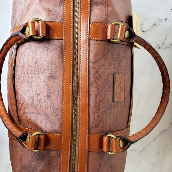 Patricia Nash Bags Patricia Nash Milano Duffel Patina Signature Map
